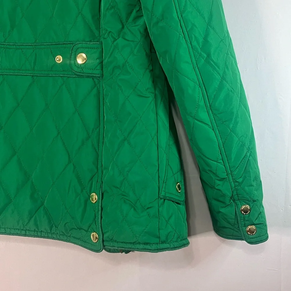 Crown & Ivy GREEN lined jacket NWT SIZE Small - Picture 9 of 11